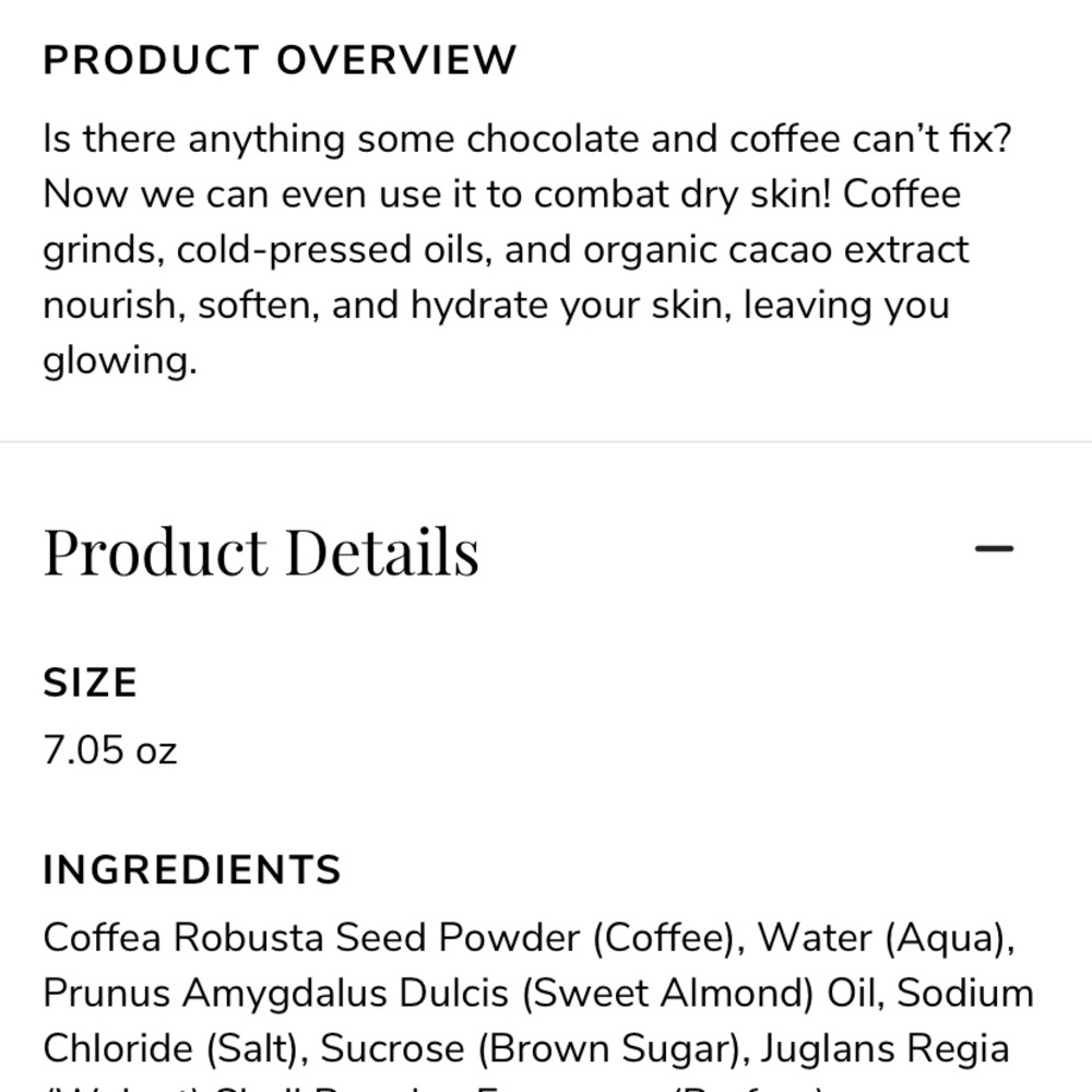 🆕FRANK BODY: Cacao Coffee Scrub Face/Body Exfoliator - Picture 4 of 7